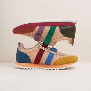 Charlotte Stone Conway Colorful Mismatched Sneakers